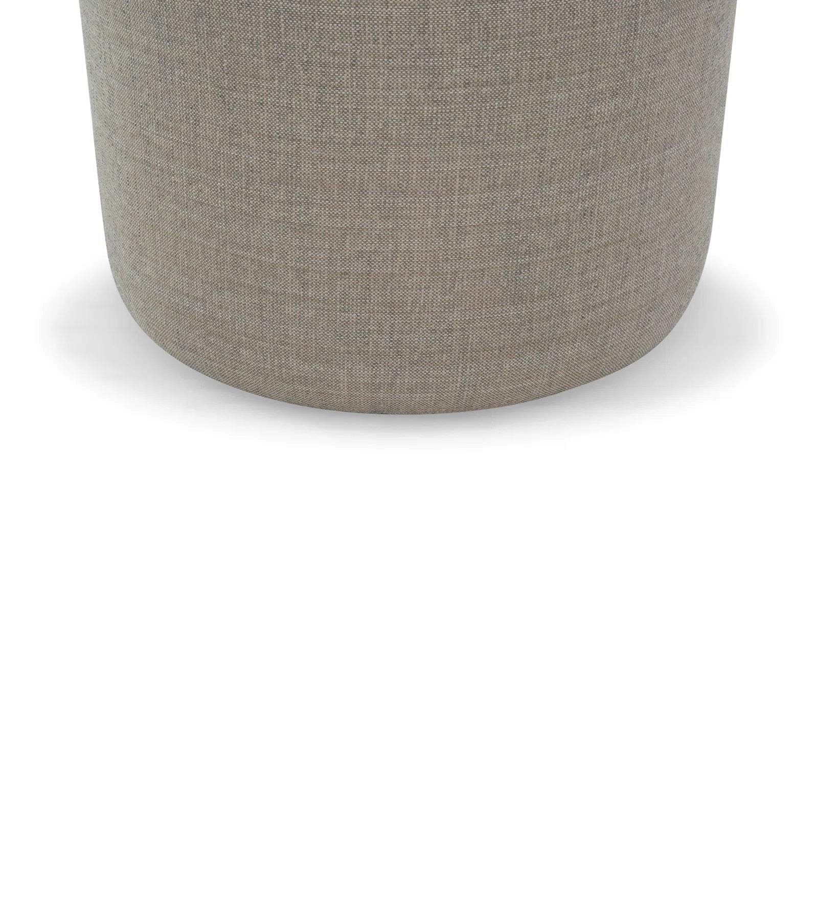 Dasa Fabric Pouffe In Ash Grey Colour - Febonic Living