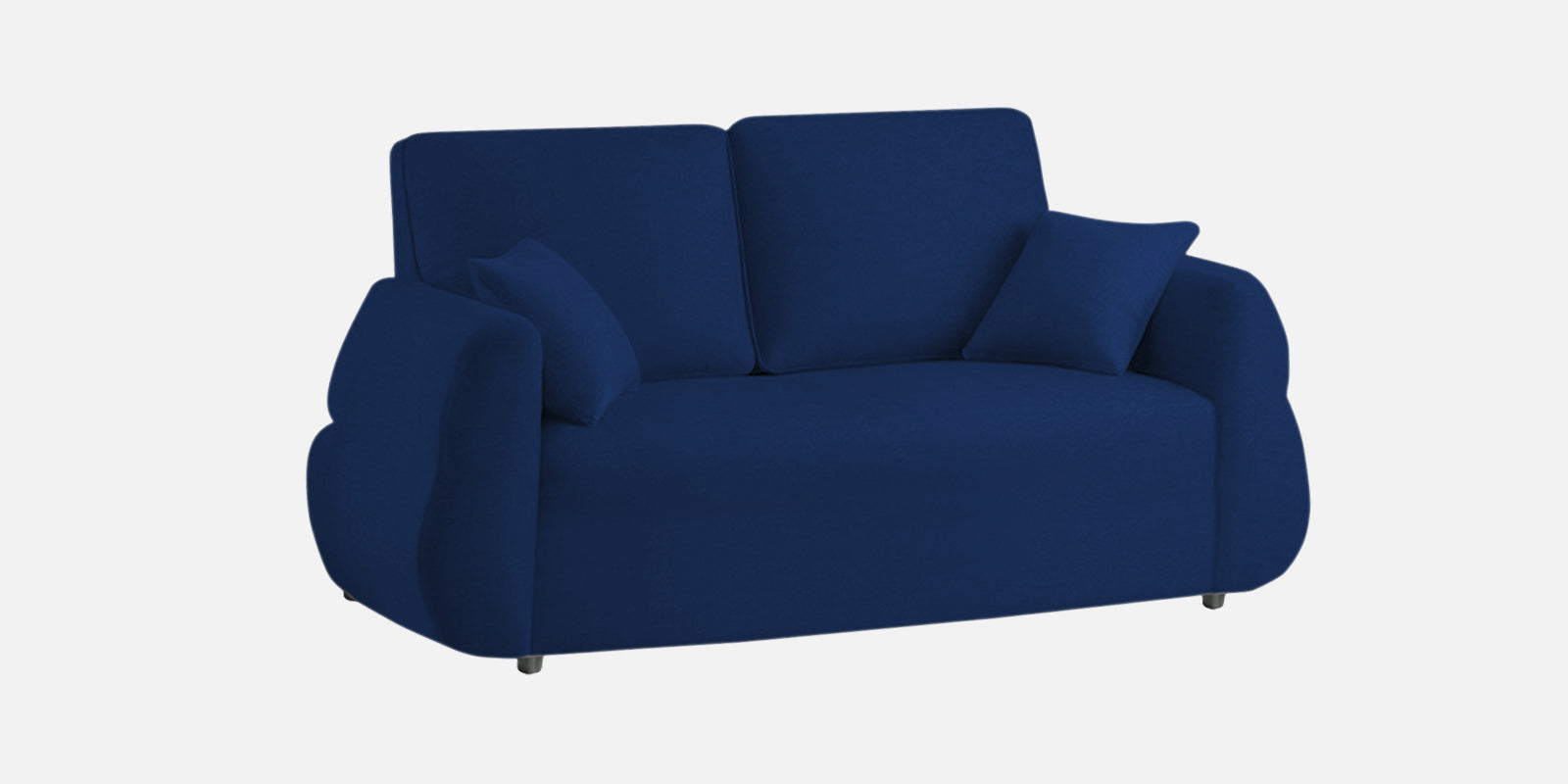 Jack Fabric 2 Seater Sofa In Royal Blue Colour - Febonic Living