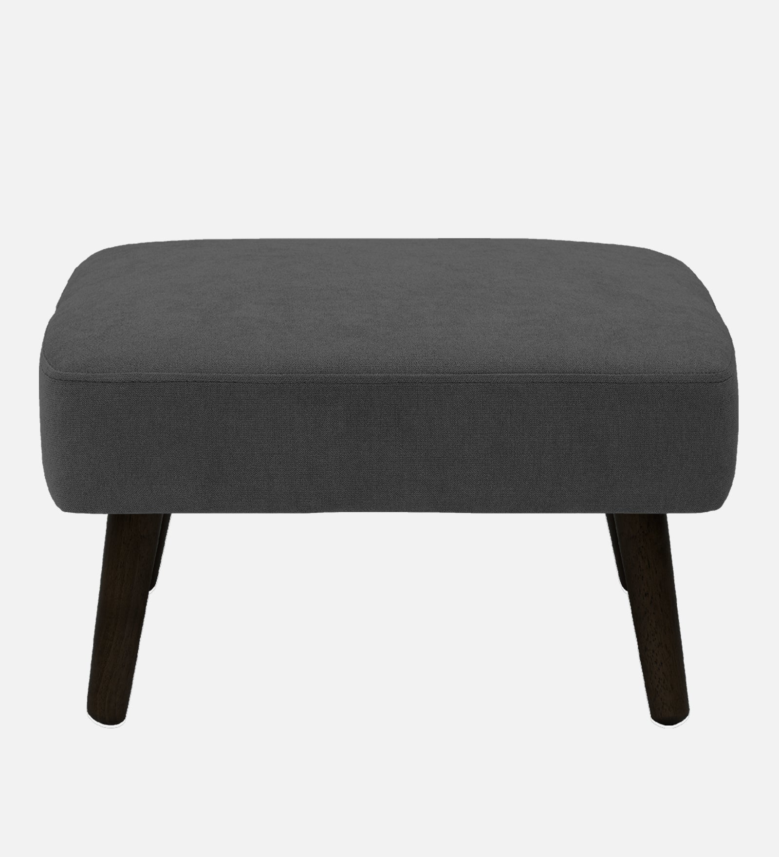 Luke Fabric Foot Stool In Charcoal Grey Colour - Febonic Living