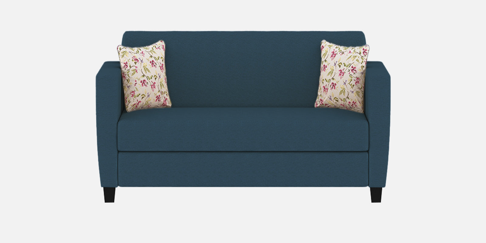 Gozi Fabric 2 Seater Sofa In Light Blue Colour - Febonic Living