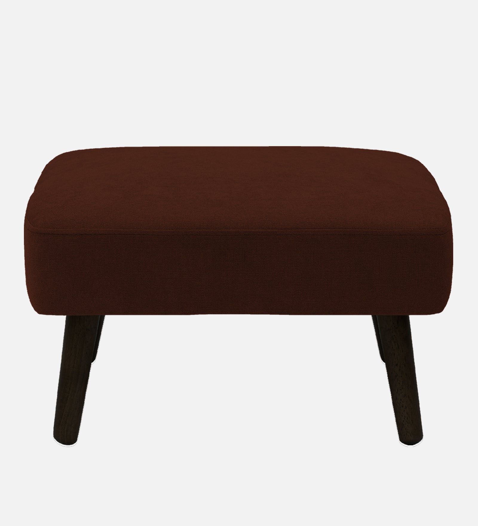 Luke Fabric Foot Stool In Coffee Brown Colour - Febonic Living