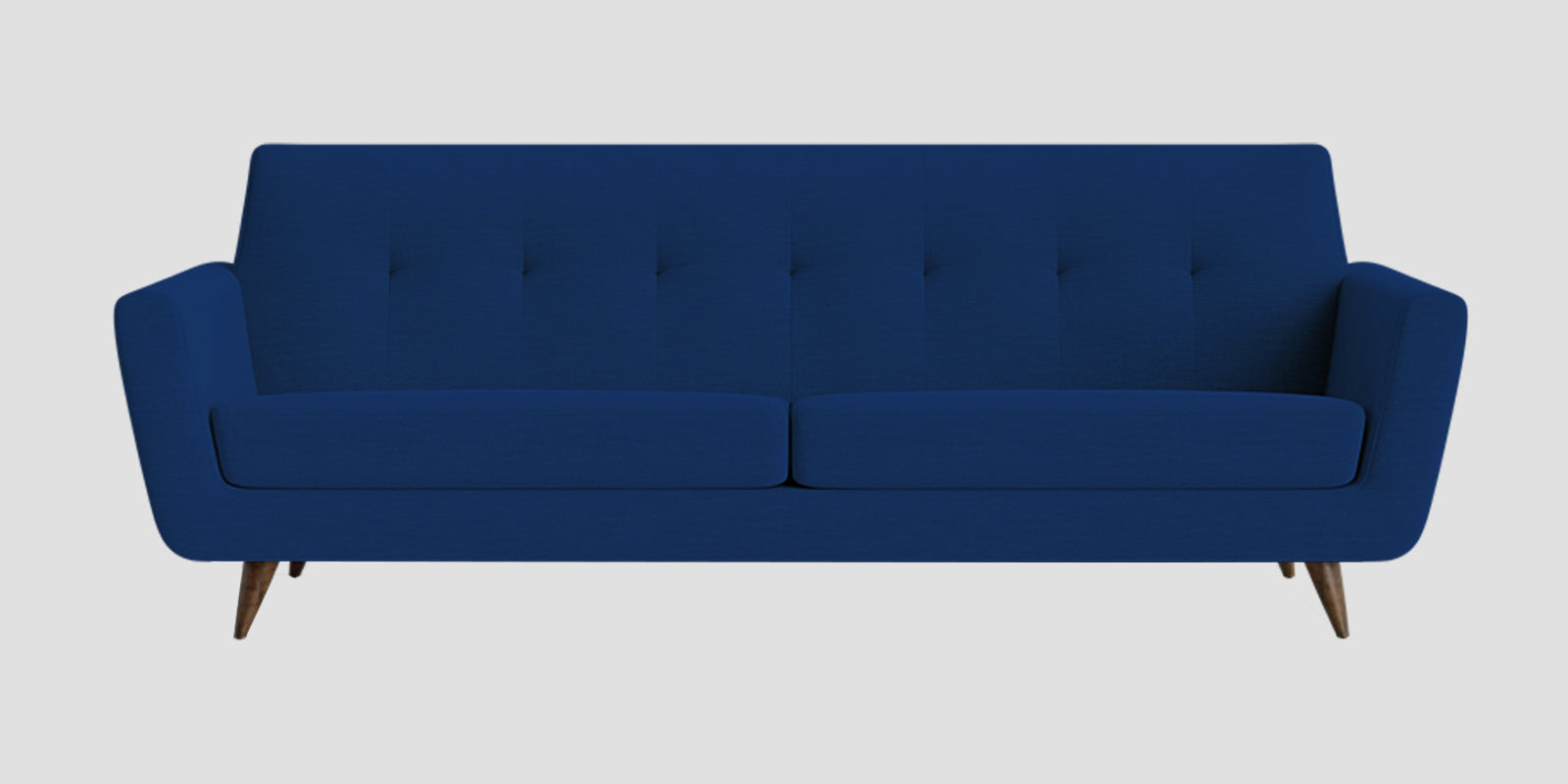 Jasmin Fabric 3 Seater Sofa In Royal Blue Colour - Febonic Living