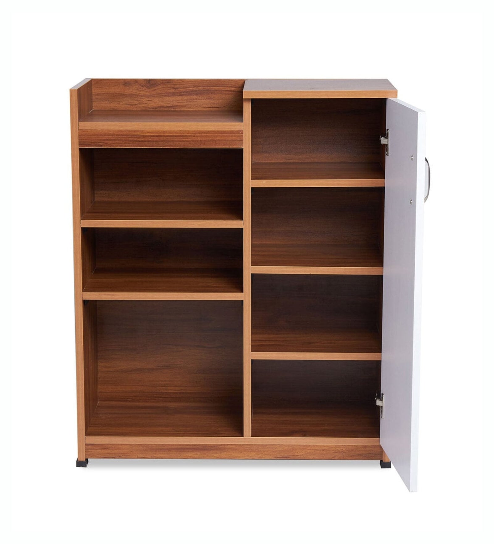 Devas Shoe Rack In Oral Walnut Finish - Febonic Living