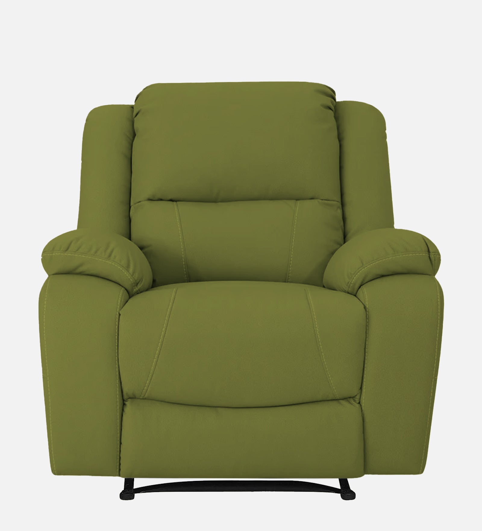 Adley Fabric 1 Seater Manual Recliner In Lime Green Colour - Febonic Living