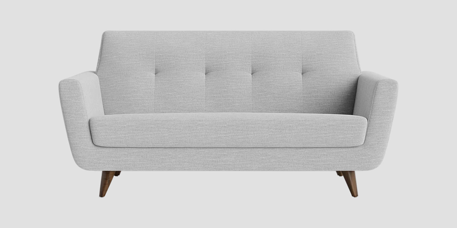 Jasmin Fabric 2 Seater Sofa In Lit Grey Colour - Febonic Living
