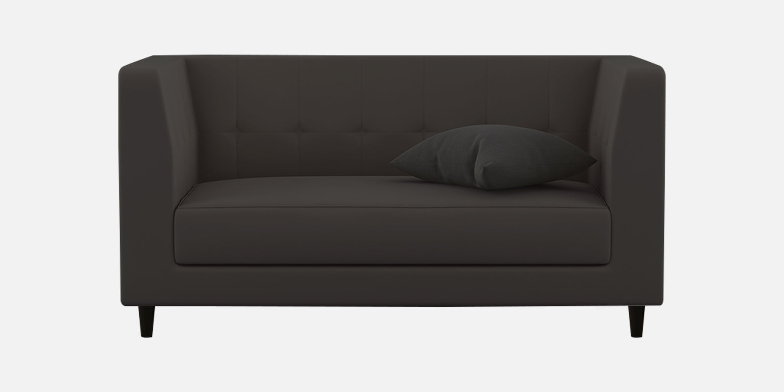 Braulia Velvet 2 Seater Sofa In Davy Grey Colour - Febonic Living