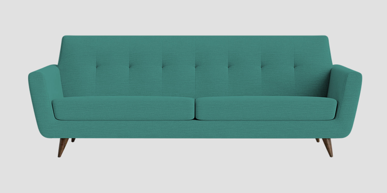 Jasmin Fabric 3 Seater Sofa In Sea Green Colour - Febonic Living