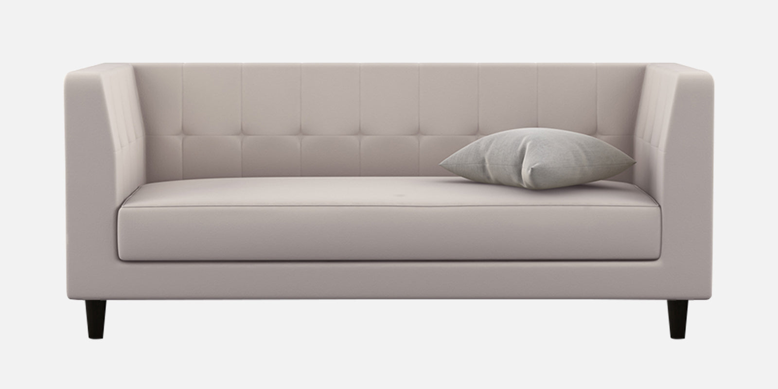 Braulia Velvet 3 Seater Sofa In Camel Beige Colour - Febonic Living
