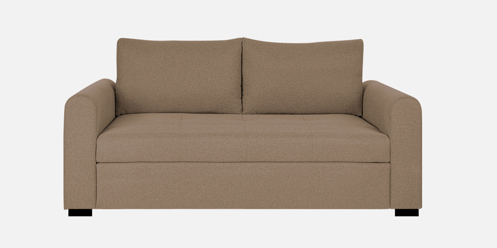 Sigma Fabric 2 Seater Sofa In Cookie Beige Colour - Febonic Living