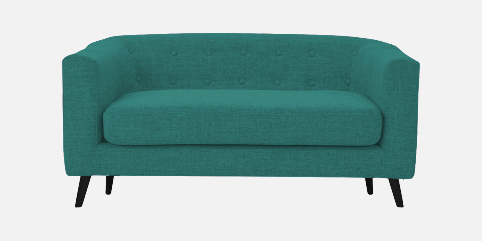 Casper Fabric 2 Seater Sofa In Sea Green Colour - Febonic Living
