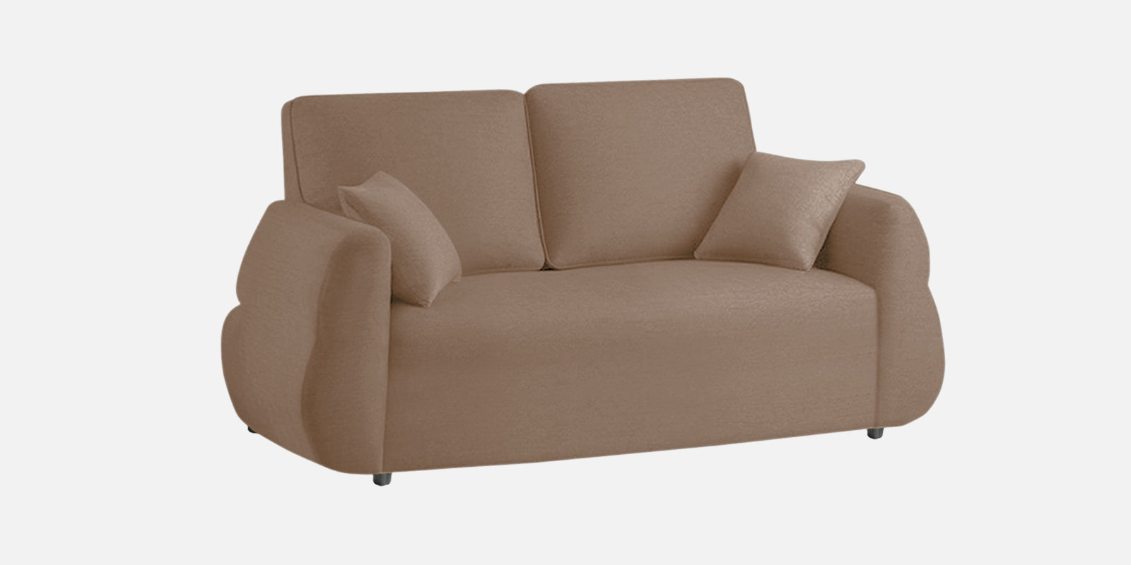 Jack Fabric 2 Seater Sofa In Cookie Beige Colour - Febonic Living