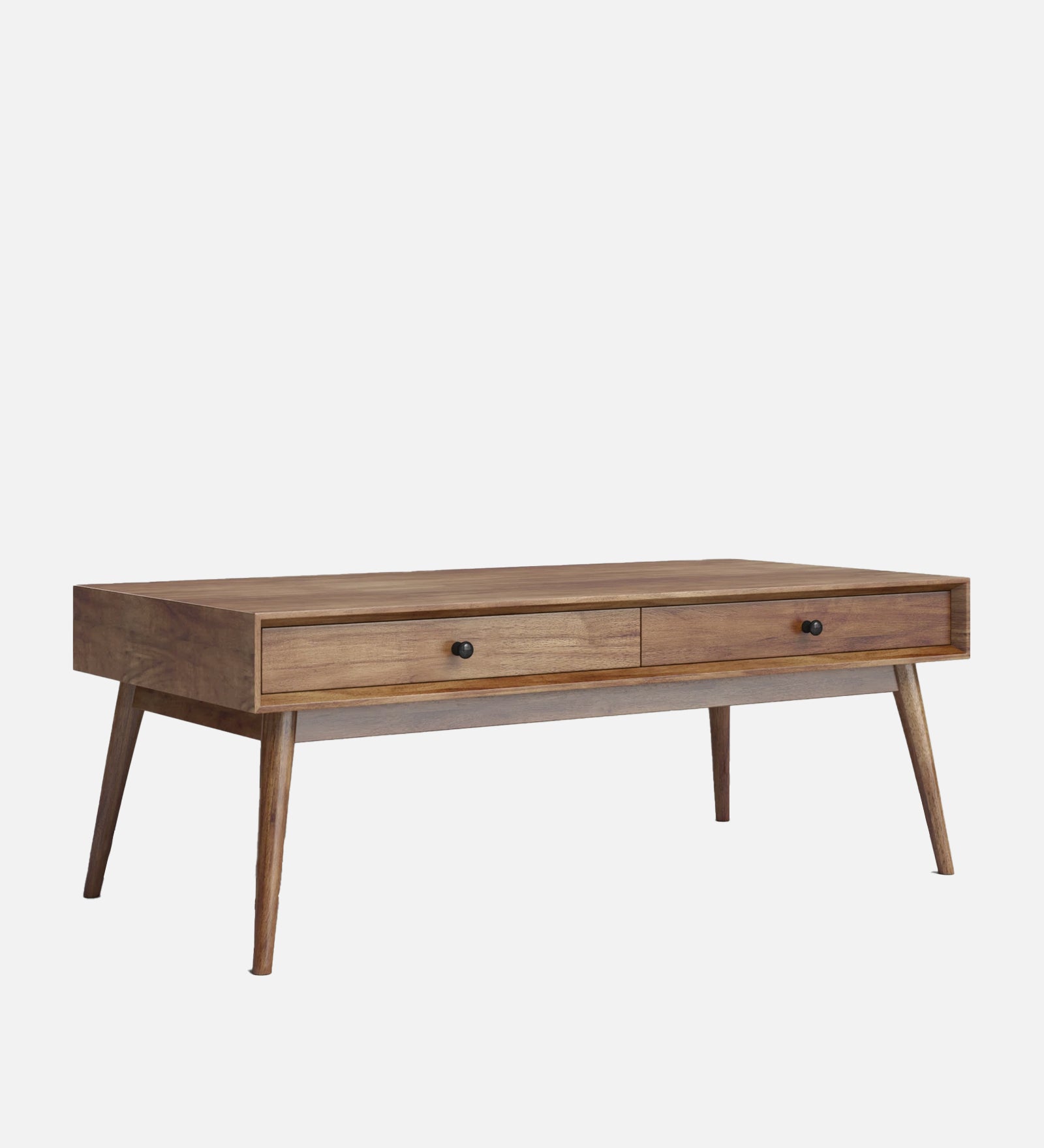 Isa Coffee Table In Oral Walnut Finish - Febonic Living