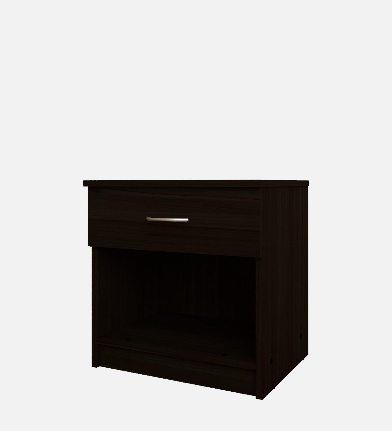 Zeebo Bedside Table With Drawer in Wenge Finish - Febonic Living
