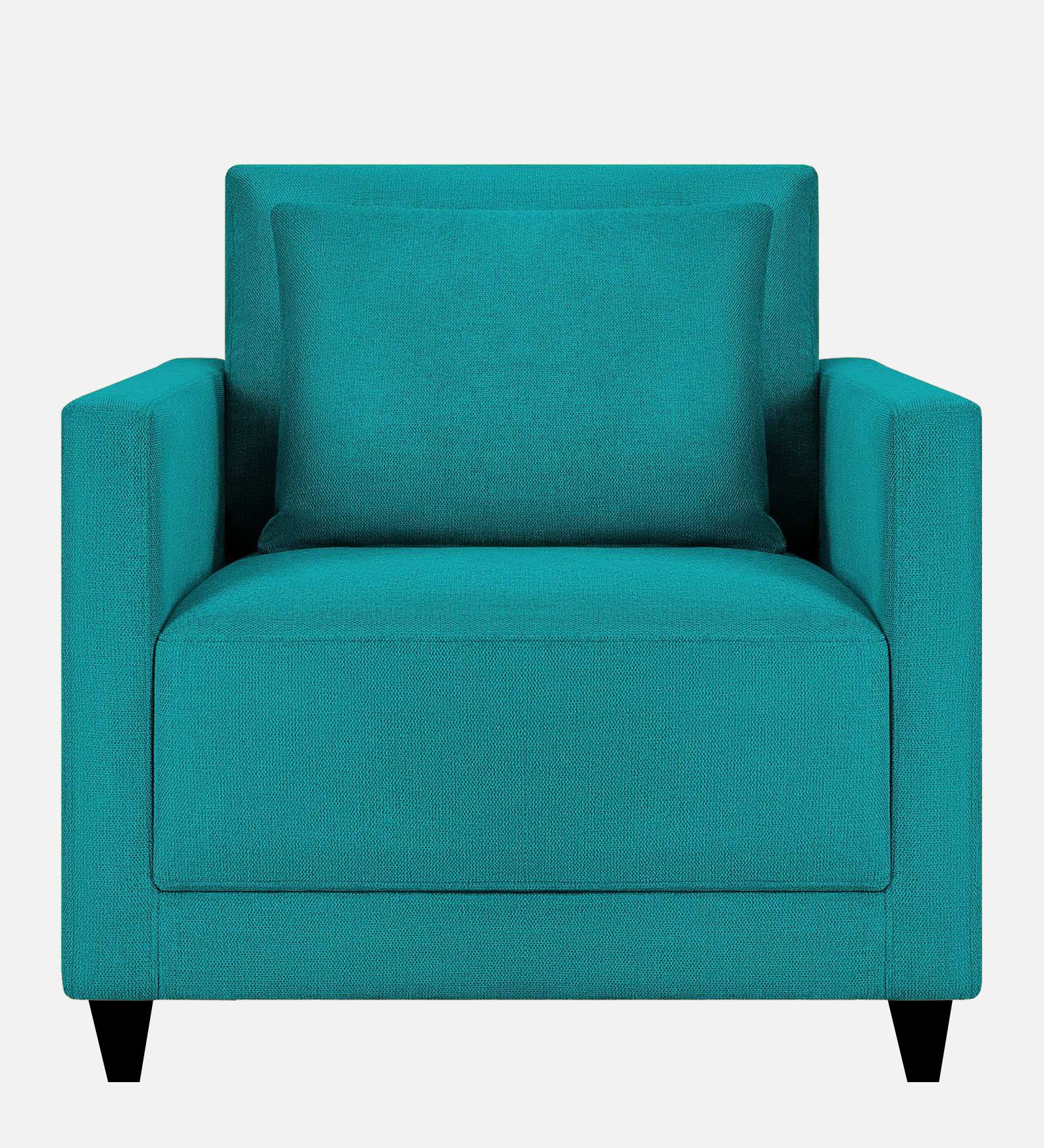 Kera Fabric 1 Seater Sofa In Sea Green Colour - Febonic Living