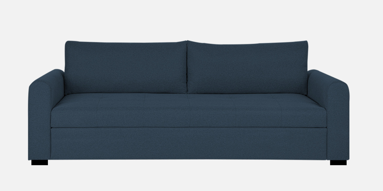 Sigma Fabric 3 Seater Sofa In Light Blue Colour - Febonic Living
