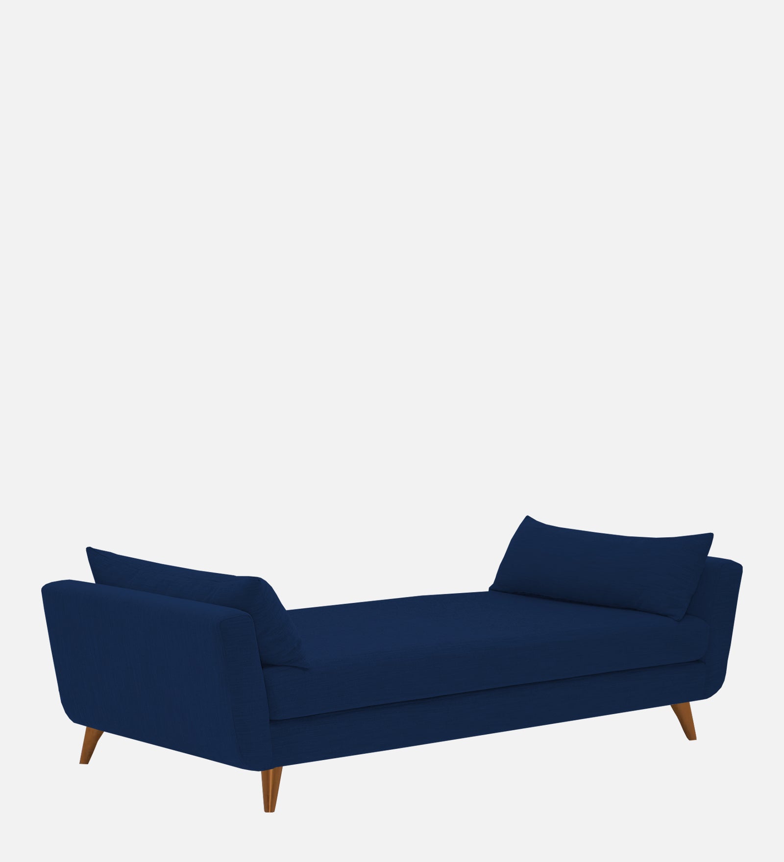Jasmin Fabric Chaise Lounger In Royal Blue Colour - Febonic Living
