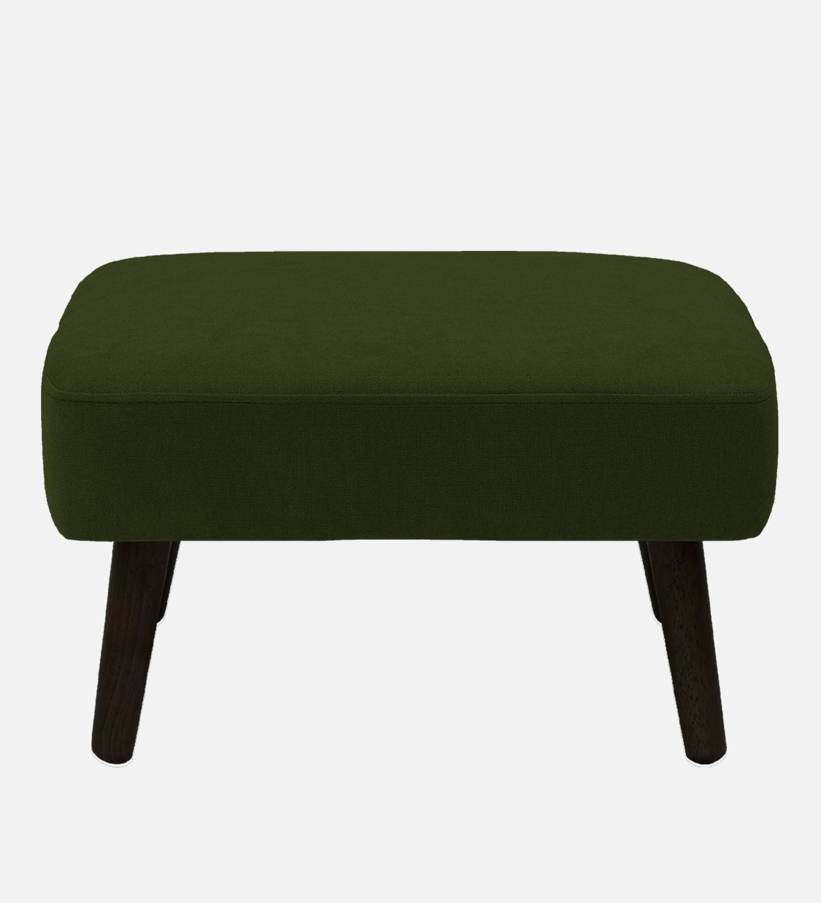 Luke Fabric Foot Stool In Olive Green Colour - Febonic Living