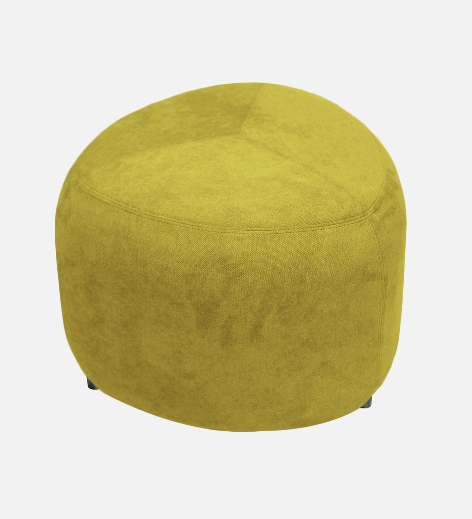 Keori Fabric Pouffe In Parrot Green Colour - Febonic Living