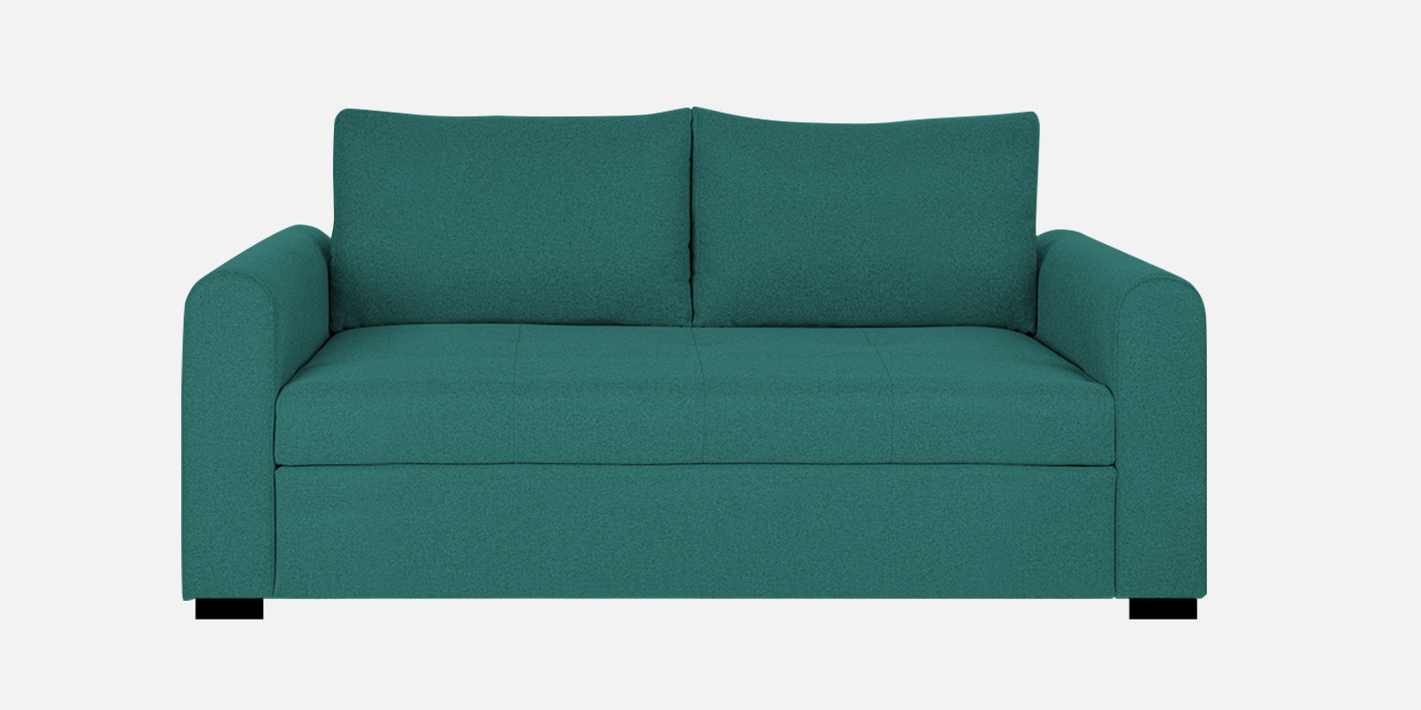 Sigma Fabric 2 Seater Sofa In Sea Green Colour - Febonic Living