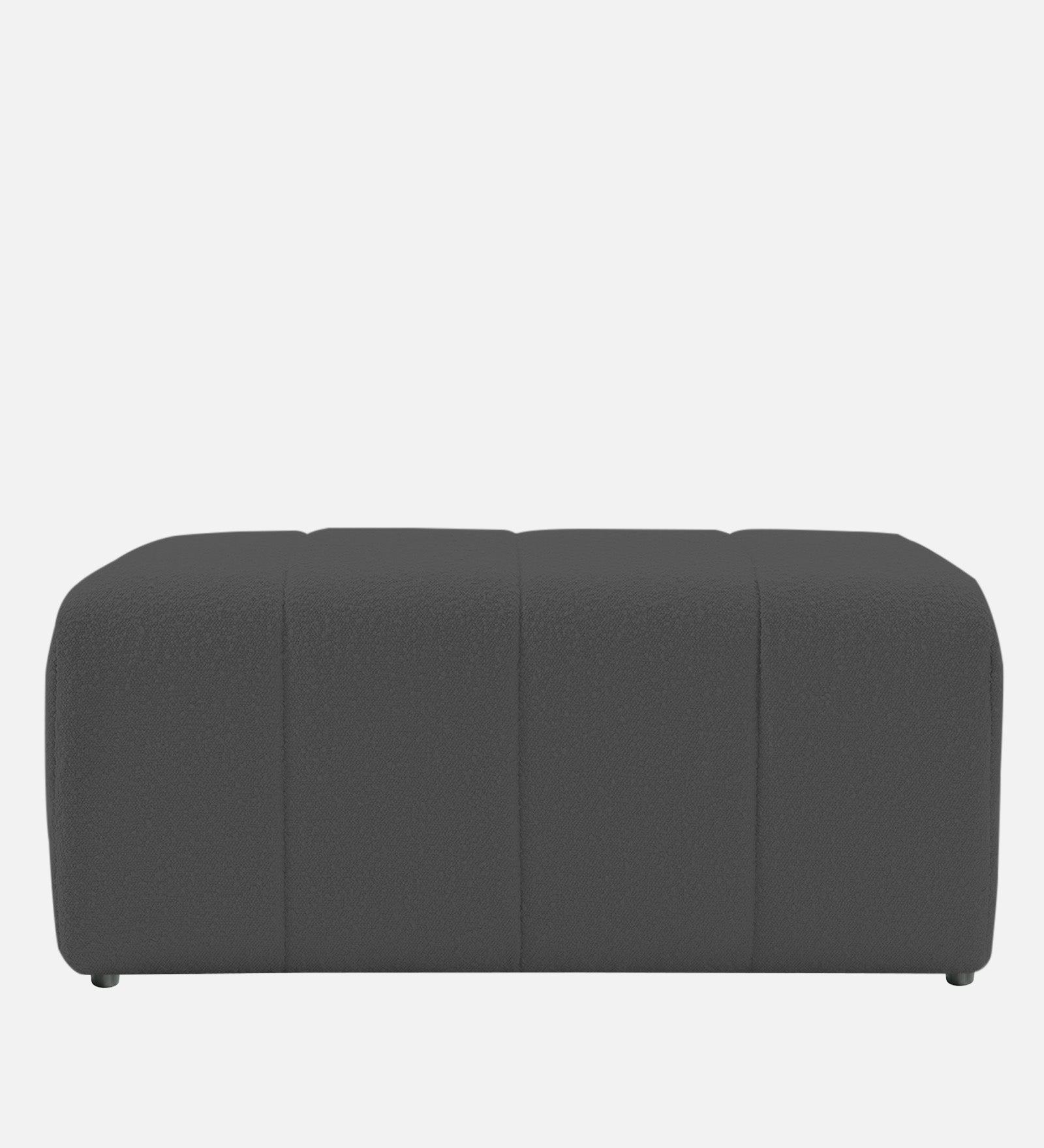 Lark Boucle Bench In Avio Grey Colour - Febonic Living