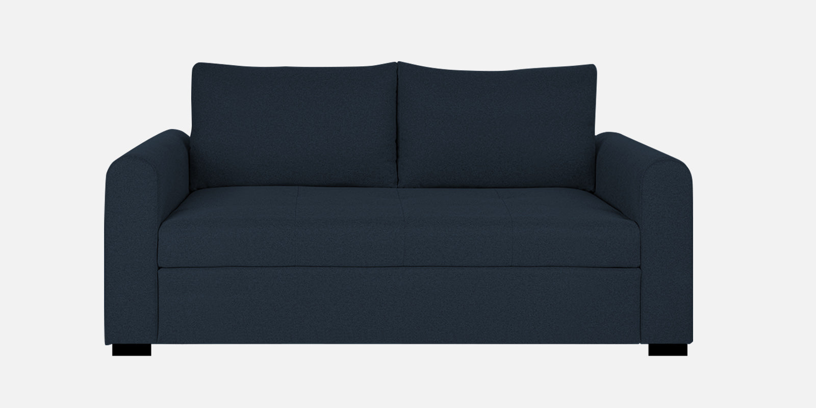 Sigma Fabric 2 Seater Sofa In Denim Blue Colour - Febonic Living