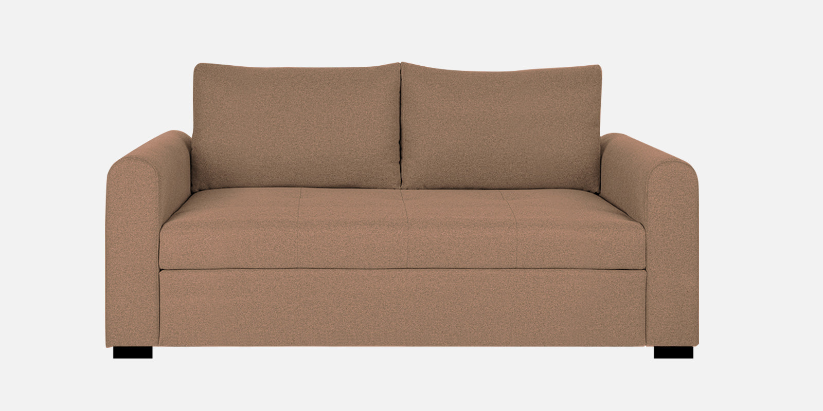 Sigma Fabric 2 Seater Sofa In Cosmic Beige Colour - Febonic Living