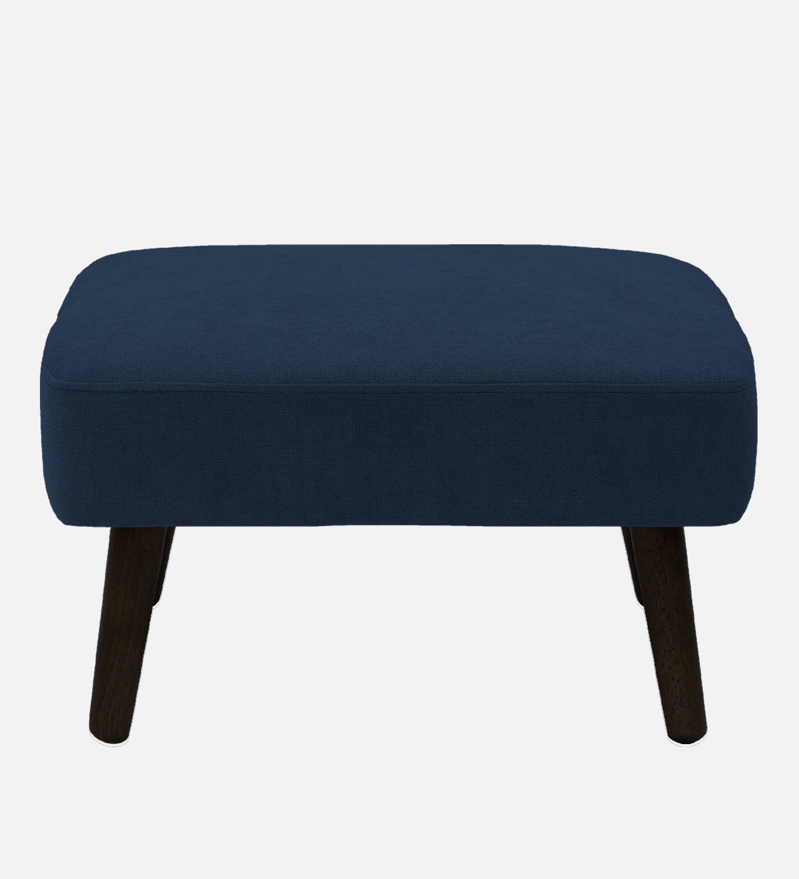 Luke Fabric Foot Stool In Denim Blue Colour - Febonic Living