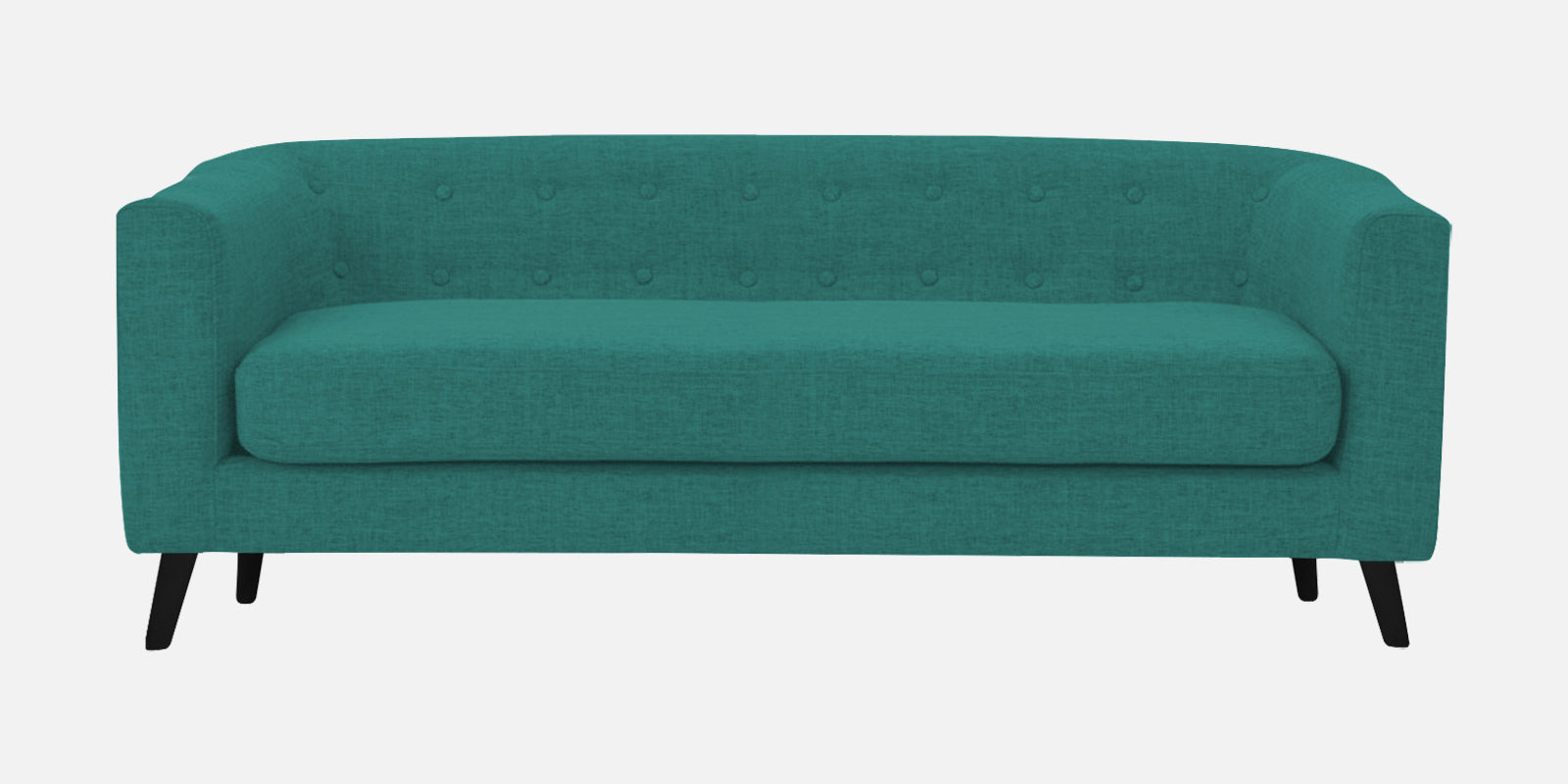 Casper Fabric 3 Seater Sofa In Sea Green Colour - Febonic Living