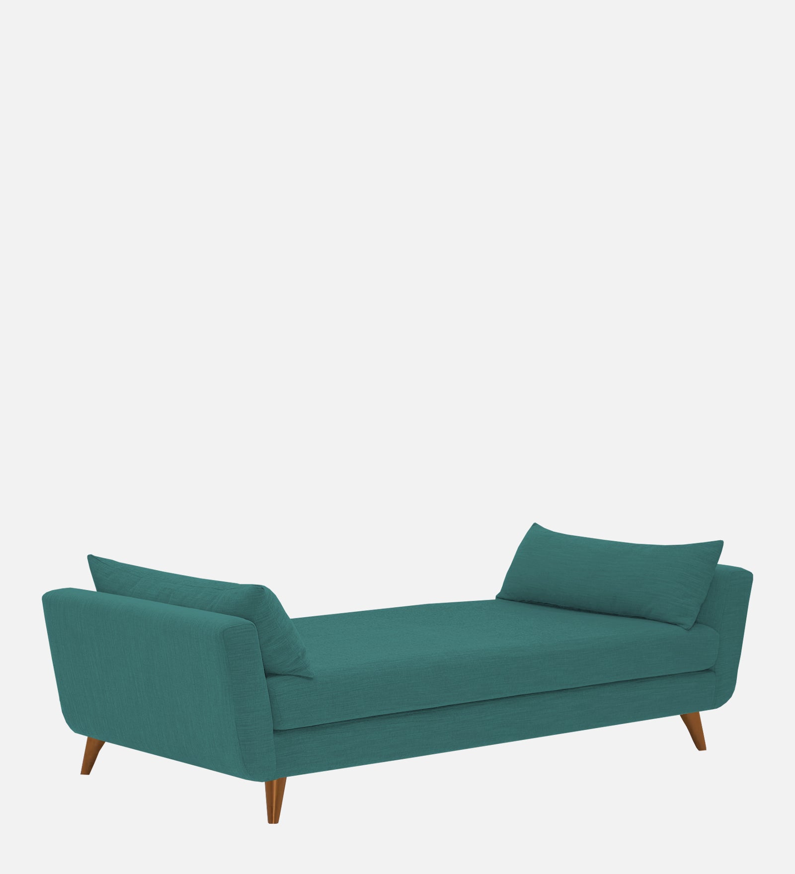 Jasmin Fabric Chaise Lounger In Sea Green Colour - Febonic Living
