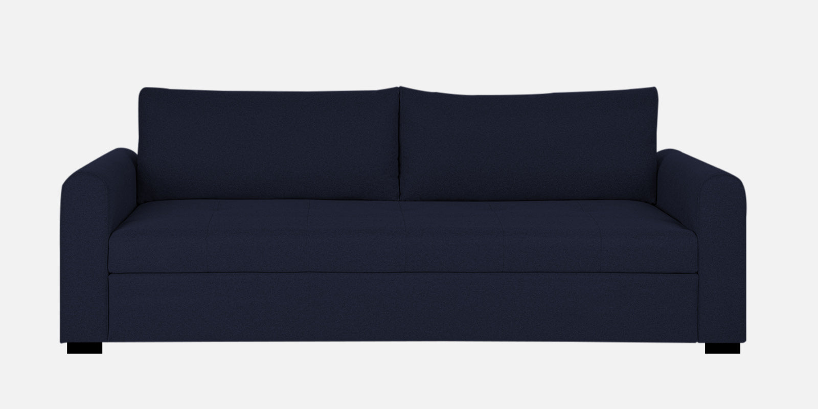 Sigma Fabric 3 Seater Sofa In Royal Blue Colour - Febonic Living