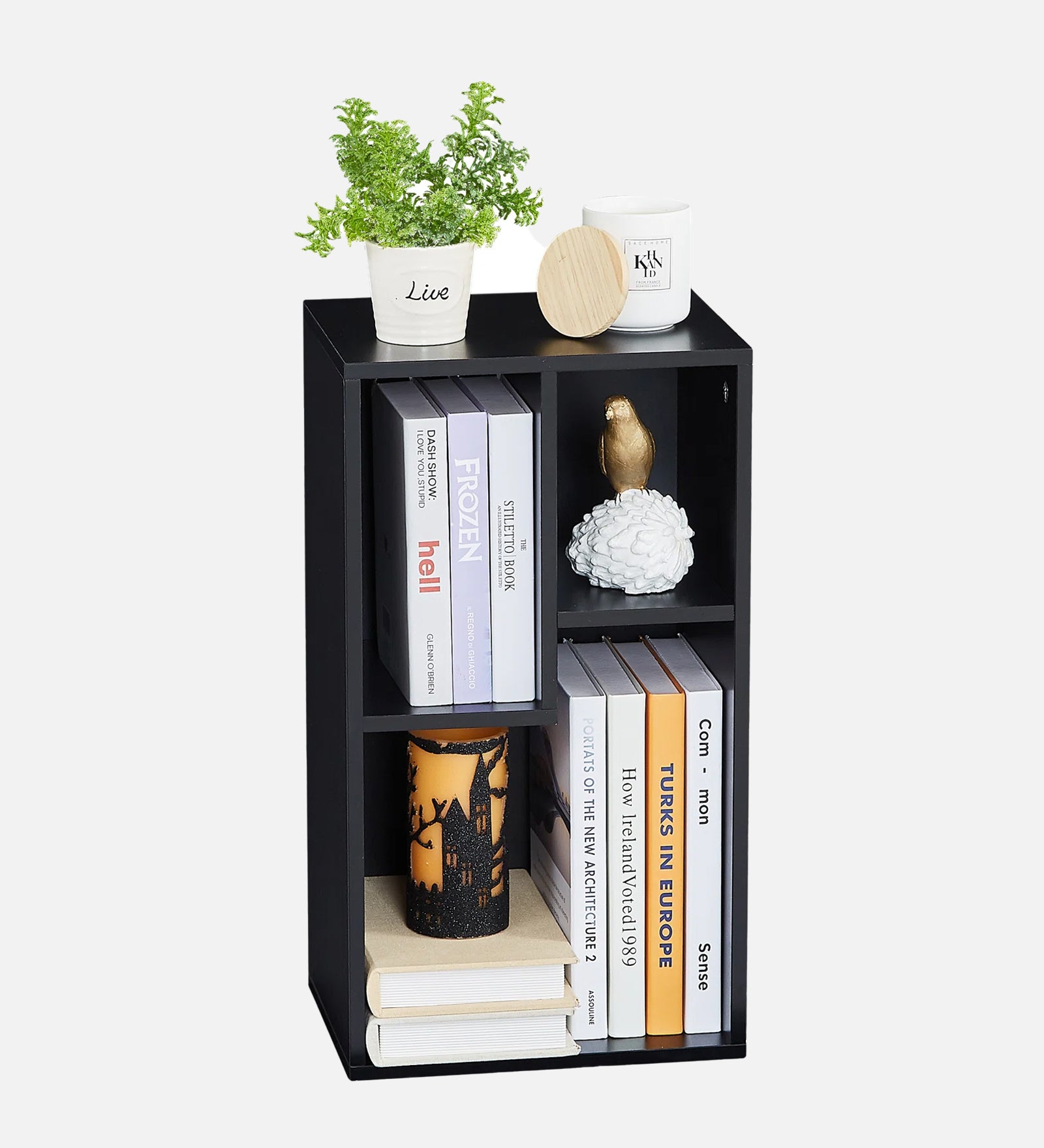 Vansel Bedside Table in Wenge Finish - Febonic Living