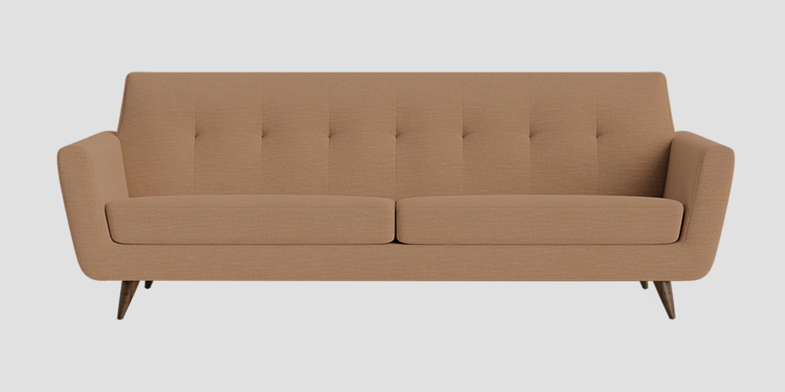 Jasmin Fabric 3 Seater Sofa In Cosmic Beige Colour - Febonic Living