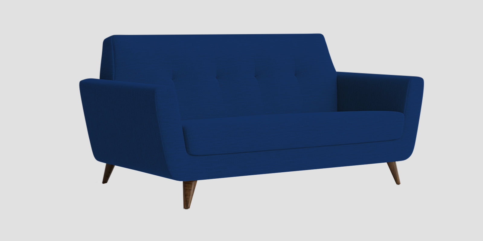 Jasmin Fabric 2 Seater Sofa In Royal Blue Colour - Febonic Living