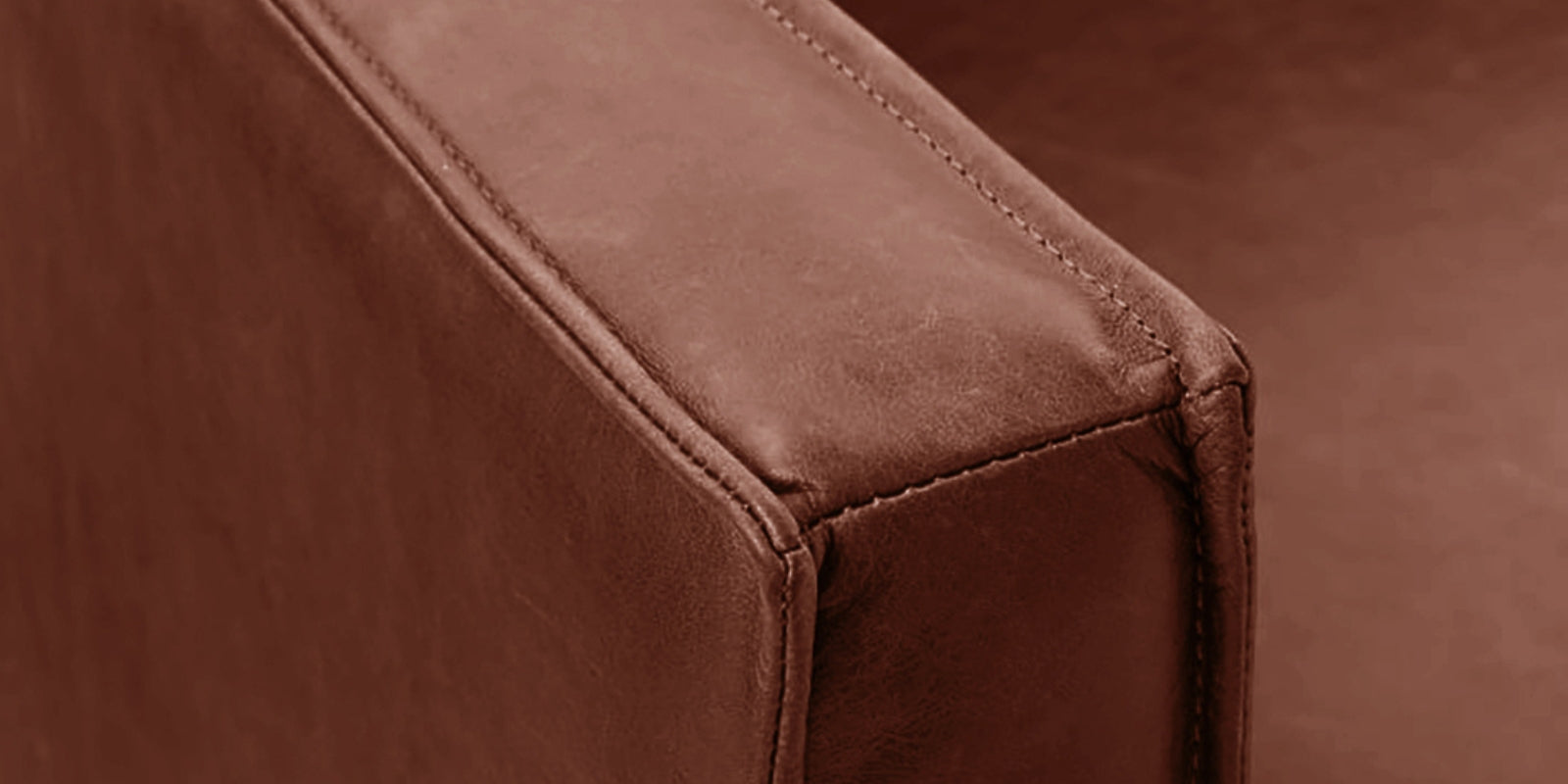 Cameroom Leatherette 3 Seater Sofa In Clay Brown Colour - Febonic Living