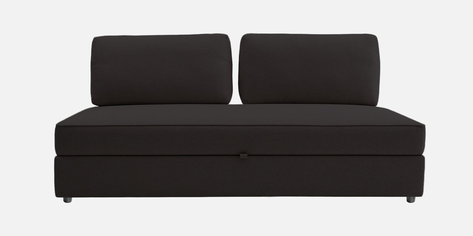 Vito Fabric Day Bed In Maba Grey Colour With Storage - Febonic Living