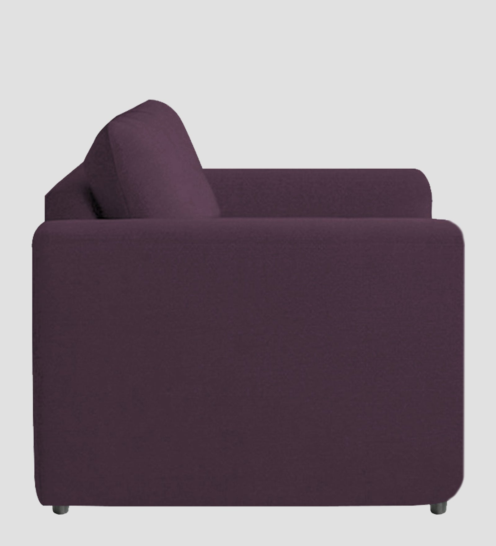 Jack Fabric 1 Seater Sofa In Greek Purple Colour - Febonic Living