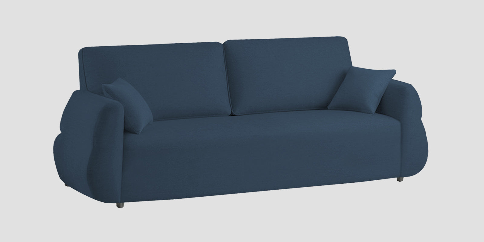 Jack Fabric 3 Seater Sofa In Light Blue Colour - Febonic Living