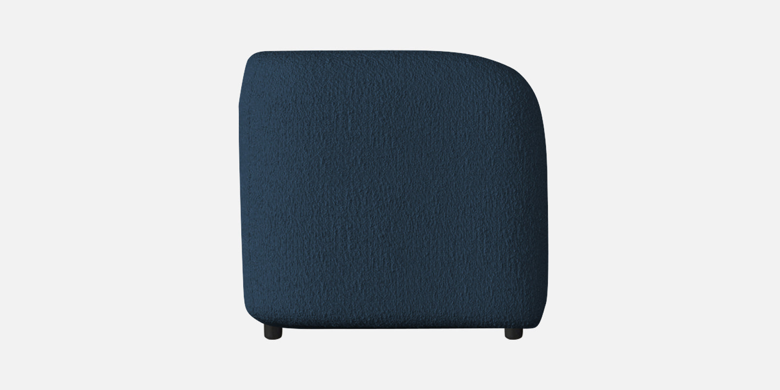 Corny Boucle Fabric 2 Seater Sofa In Classic Blue Colour - Febonic Living