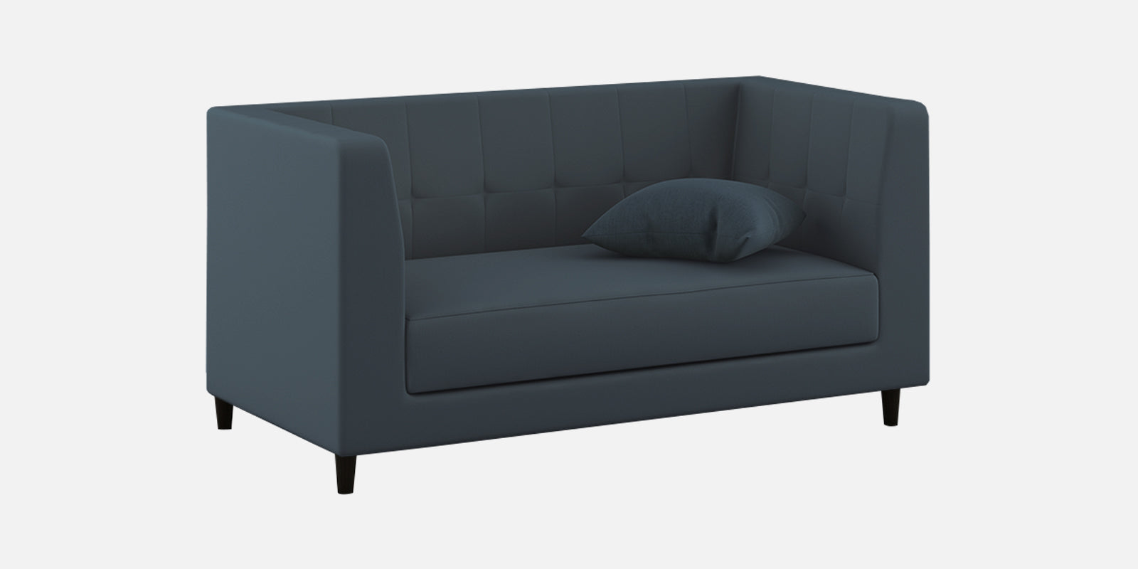 Braulia Velvet 2 Seater Sofa In Oxford Blue Colour - Febonic Living