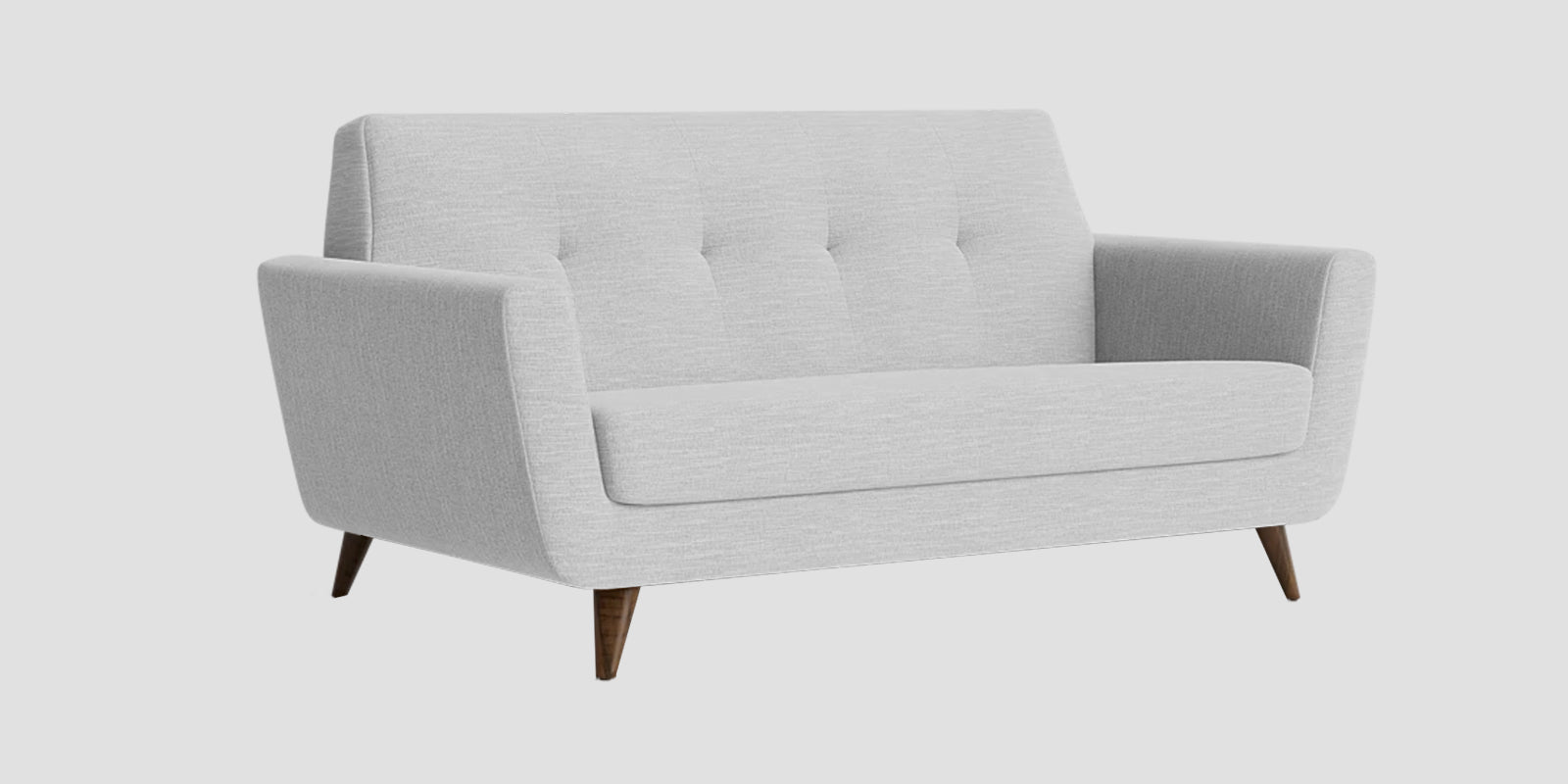 Jasmin Fabric 2 Seater Sofa In Lit Grey Colour - Febonic Living