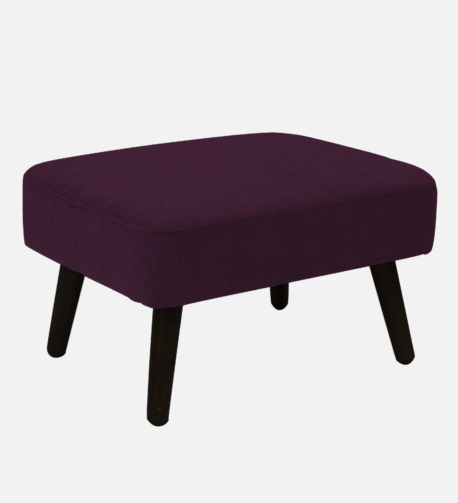 Luke Fabric Foot Stool In Greek Purple Colour - Febonic Living