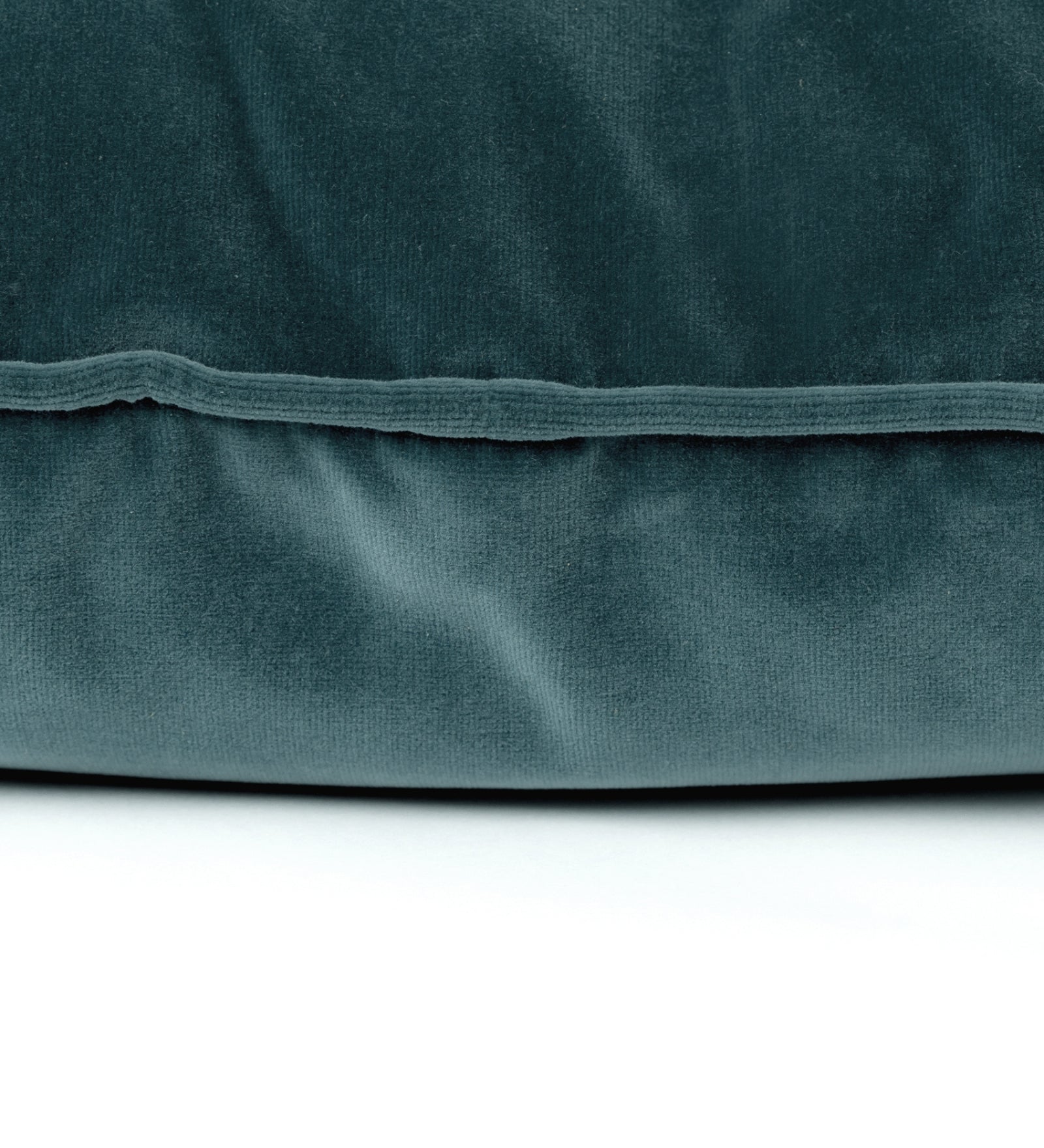 Lucca Velvet 20x20 inches Cushion + Covers (Pack of 2) In Oxford Blue Colour - Febonic Living