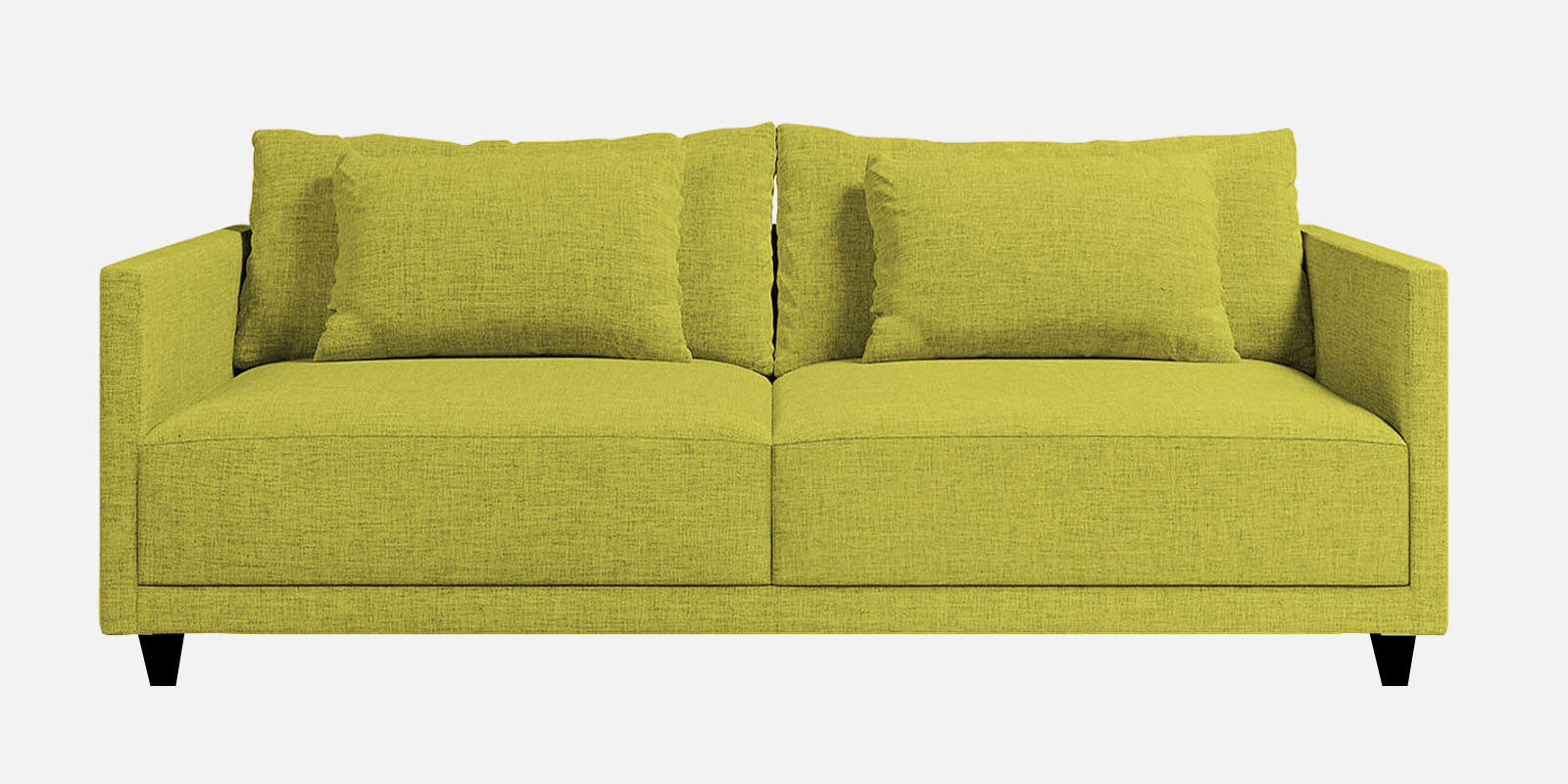 Kera Fabric 2 Seater Sofa In Parrot Green Colour - Febonic Living