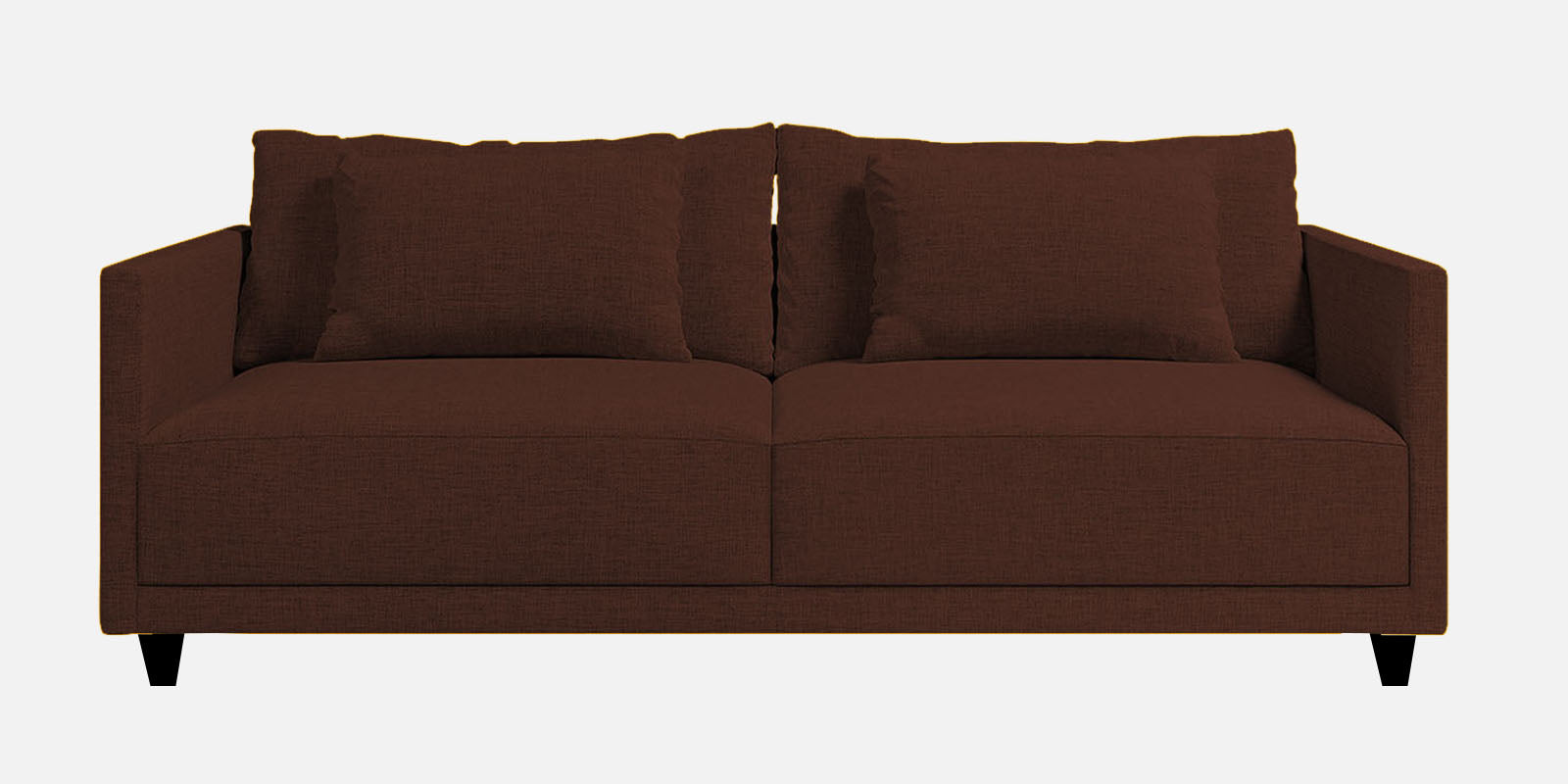 Kera Fabric 2 Seater Sofa In Coffee Brown Colour - Febonic Living