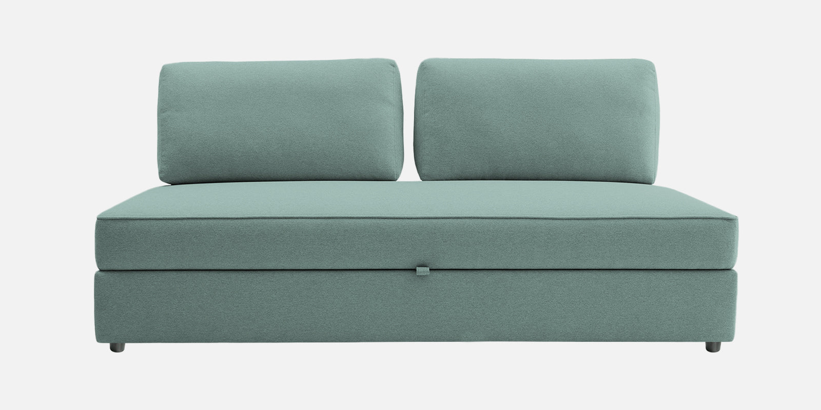 Vito Fabric Day Bed In Suka Blue Colour With Storage - Febonic Living