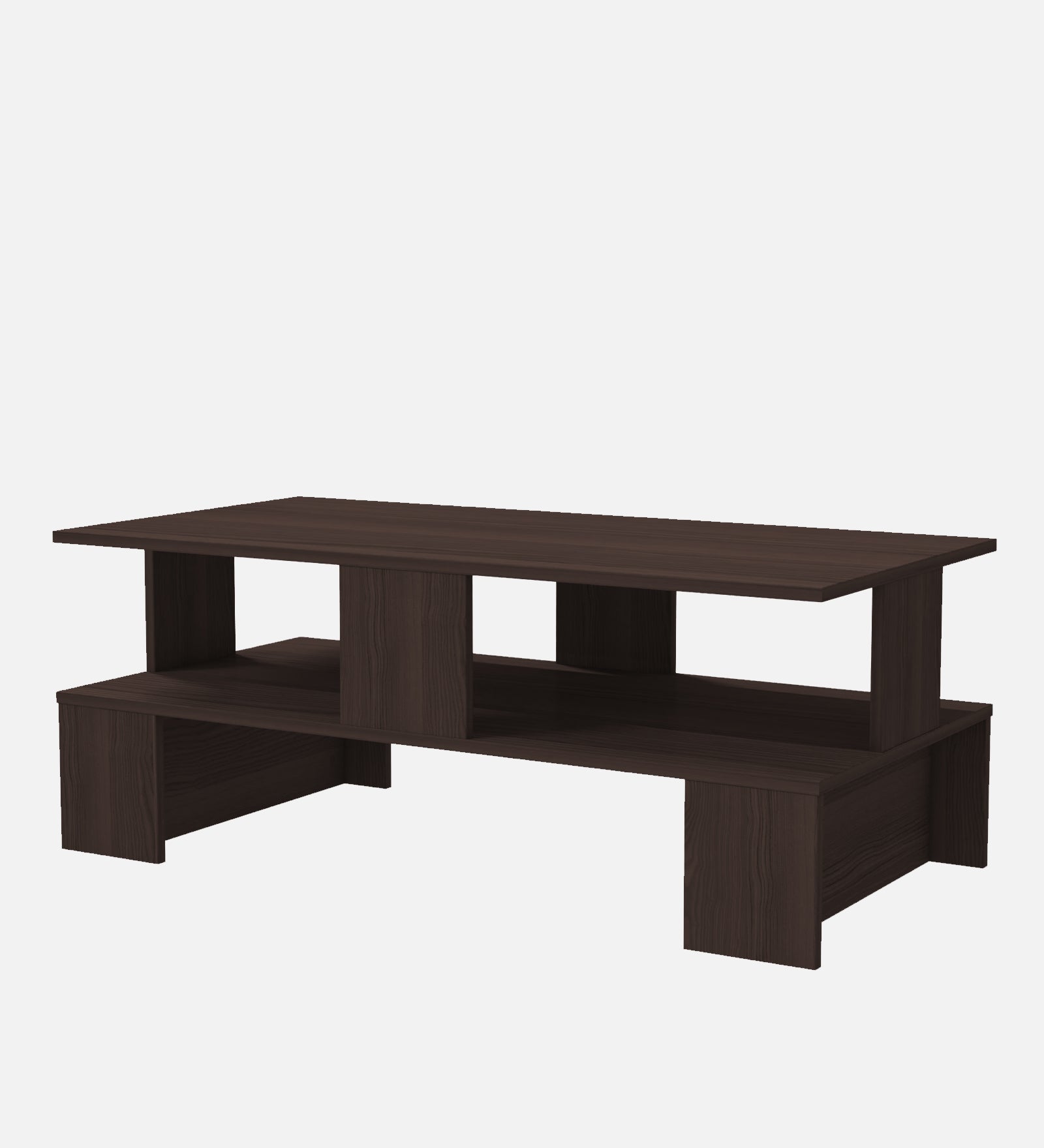 Ares Coffee Table In Dark Walnut Finish - Febonic Living