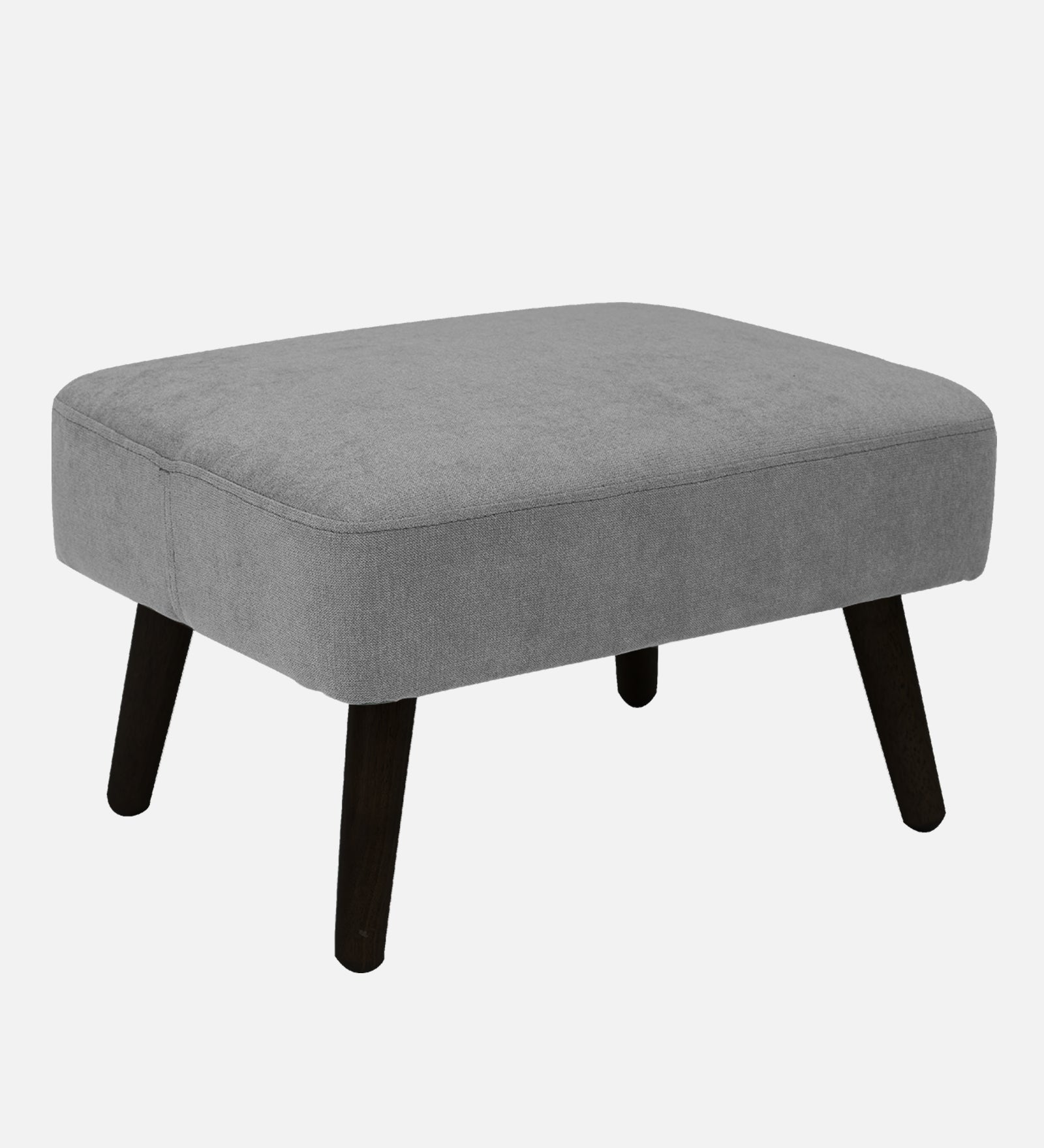 Luke Fabric Foot Stool In Lit Grey Colour - Febonic Living
