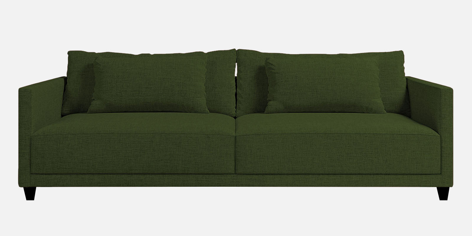 Kera Fabric 3 Seater Sofa in Olive Green Colour