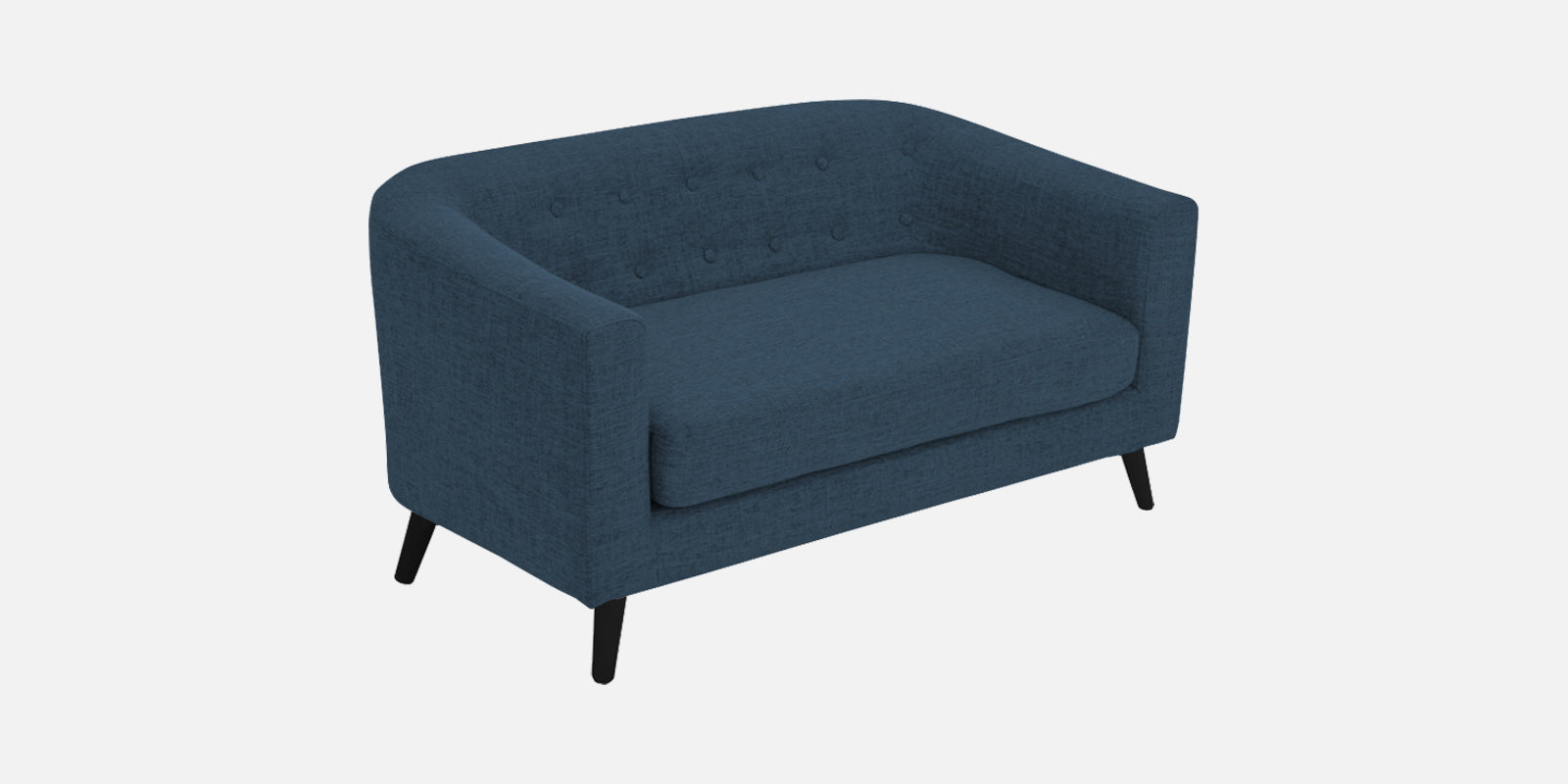 Casper Fabric 2 Seater Sofa In Light Blue Colour - Febonic Living