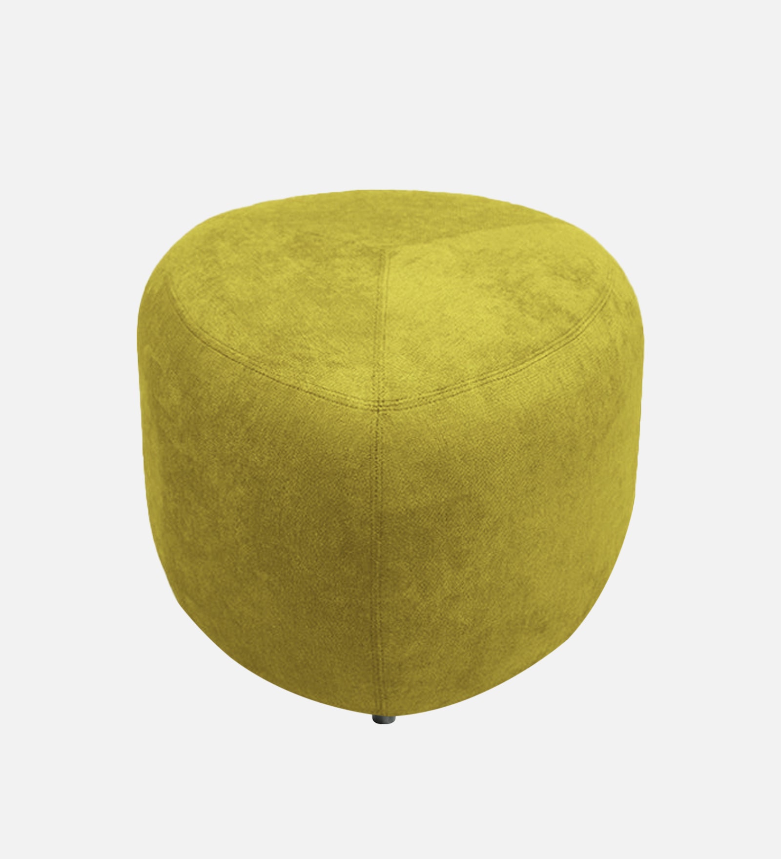 Keori Fabric Pouffe In Parrot Green Colour - Febonic Living
